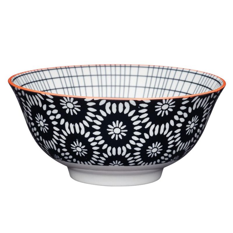 Mikasa Black Tile Does It All Bowl 15.7cm image number 0